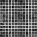 Emaux de verre noir 33,5x33,5 cm Togama Niebla negro - Paquet 2 m²