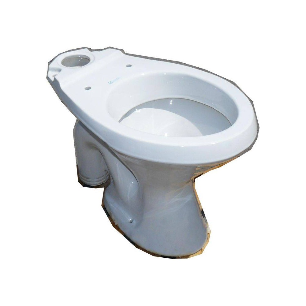 Cuvette WC blanche céramique Idéal standard, sortie verticale