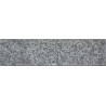 Plinthe Borja grés émaillé gris imitation granit brillant 8x30 - La pièce 