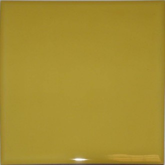 Carrelage mural jaune moutarde ondulé 20x20 Azulejo espanol - Lot 1 m² 