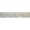 Plinthe Tarifa marbré beige gris 8x41.3 - La pièce