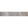 Plinthe grès émaillé gris marbré 8x45 - La pièce 