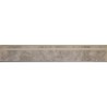 Plinthe grès émaillé gris brillant 8x45 - La pièce 	