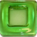 Brique de verre vert pomme 19.5x19.5 Ep. 3 cm - La pièce
