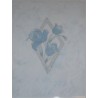 Décor Hawai fleurs bleu 20x25 - La pièce 