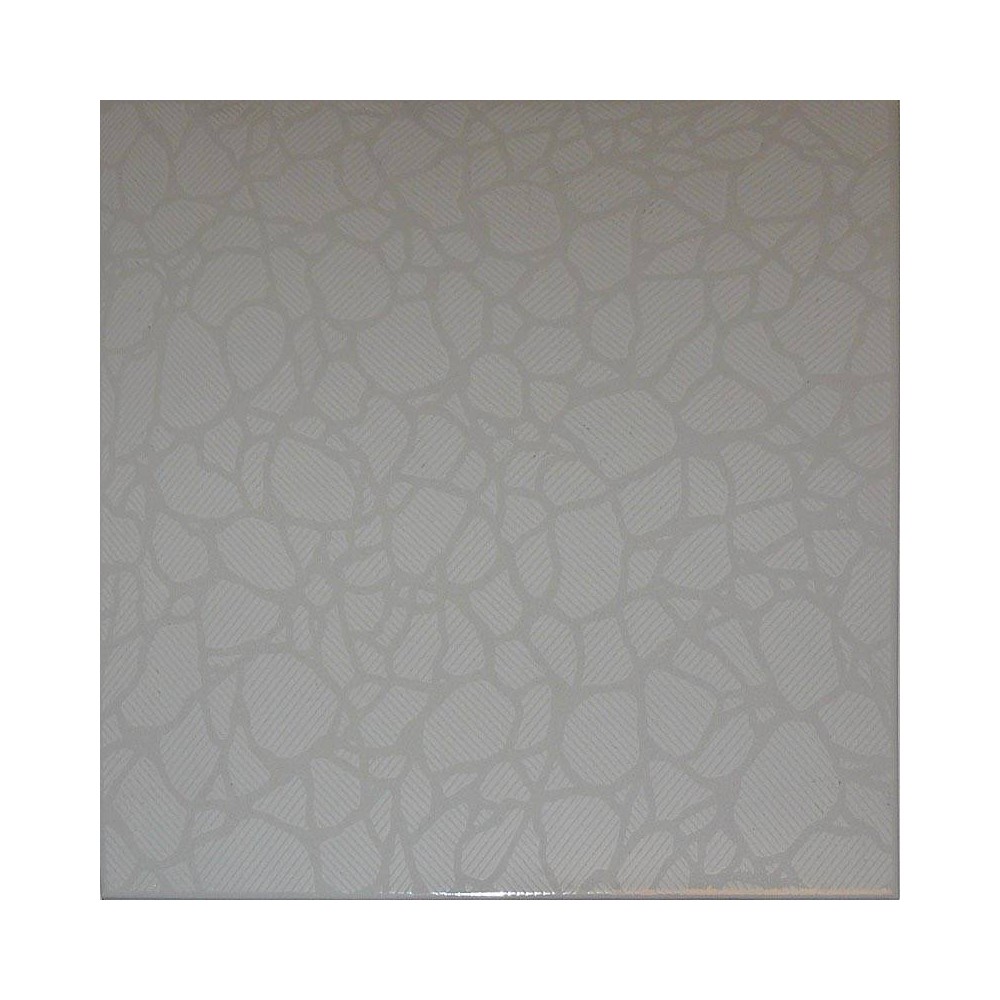 Carrelage blanc marbré 31x31 GN - Lot 3,75 m2