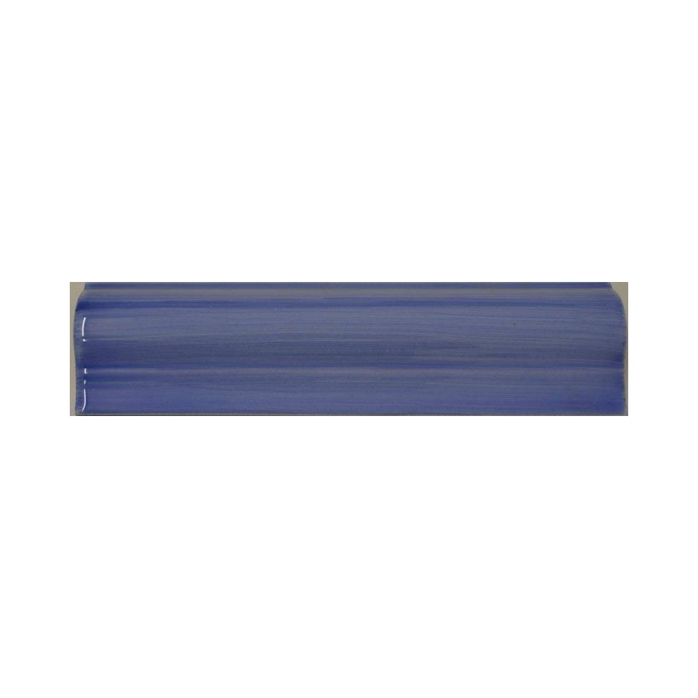 Moulure carrelage bleu 20x5 - La pièce