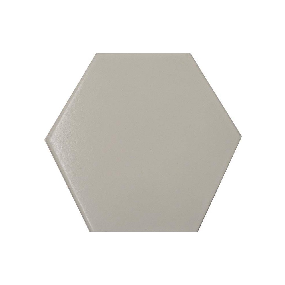 Carrelage hexagonal blanc 13,2x15,2 Tomette - La piece