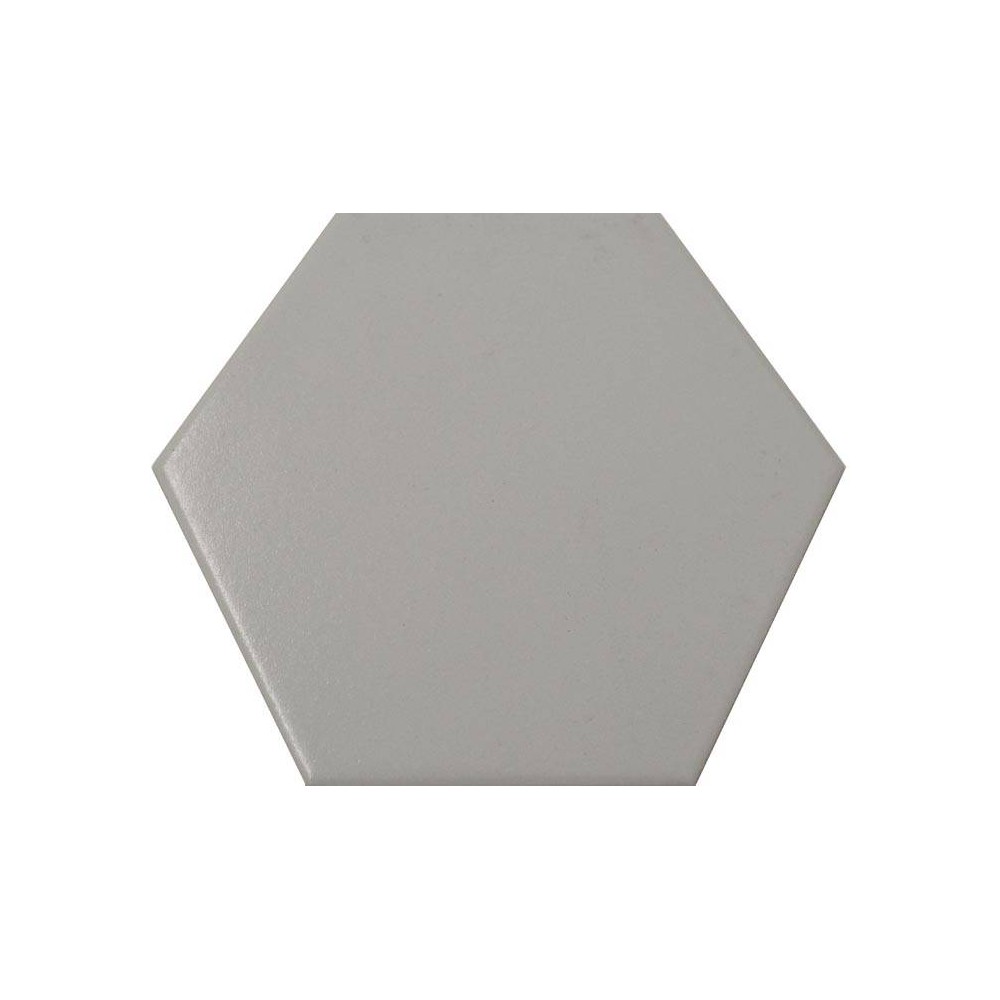 Carrelage hexagonal gris 13,2x15,2 Tomette - La piece