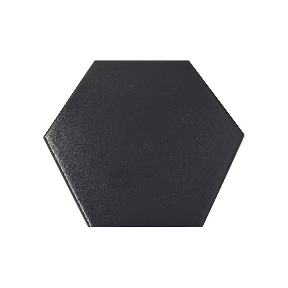 Carrelage hexagonal bleu 13,2x15,2 Tomette - La piece