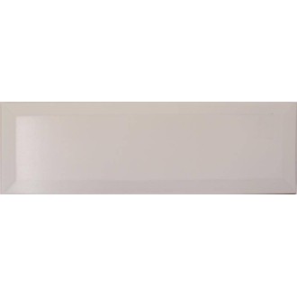 Carrelage blanc mate Métro biseauté 10x30 cm Ceramica Ribesalbes – La pièce