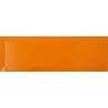 Carrelage orange brillant Métro biseauté 10x30 cm Ceramica Ribesalbes – Lot 31 pièces