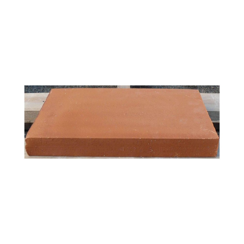 Brique parefeuille terre cuite 3.5x20x40 - 1 brique 