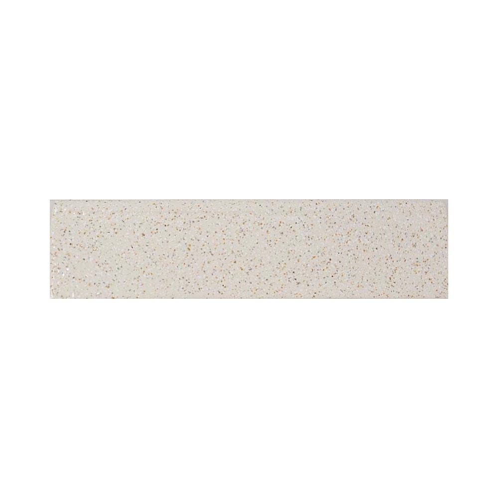 Plinthe blanc gris brillant grès émaillé 8x31.5 Oset - La pièce