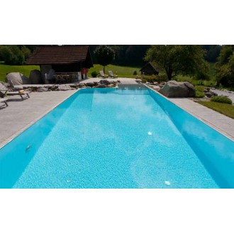 Emaux de verre bleu 33,5x33,5 cm Togama Niebla piscina - Paquet 2 m²