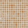 Emaux de verre orange clair 33,5x33,5 cm Togama - Paquet 2 m²