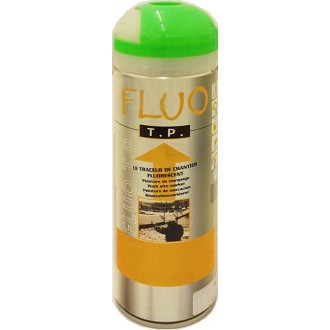 Traceur de chantier vert fluo – Bombe 500 ml