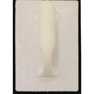 Taloche à joint 28X14 cm en plastique blanc