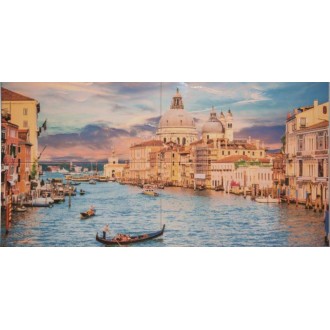 Carrelage Venise mer bleu 50x100 cm - Le décor