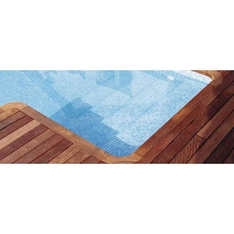 Mosaique piscine bleu turquoise 31.6x31.6 cm Mosavit - Paquet 2 m²