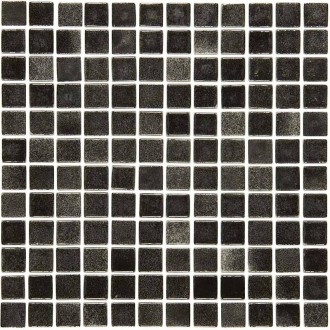 Mosaique piscine noir 31.6x31.6 cm Mosavit - Paquet 2m²