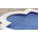 Mosaique piscine bleu méditerranée 31.6x31.6 cm Mosavit - Paquet 2 m2