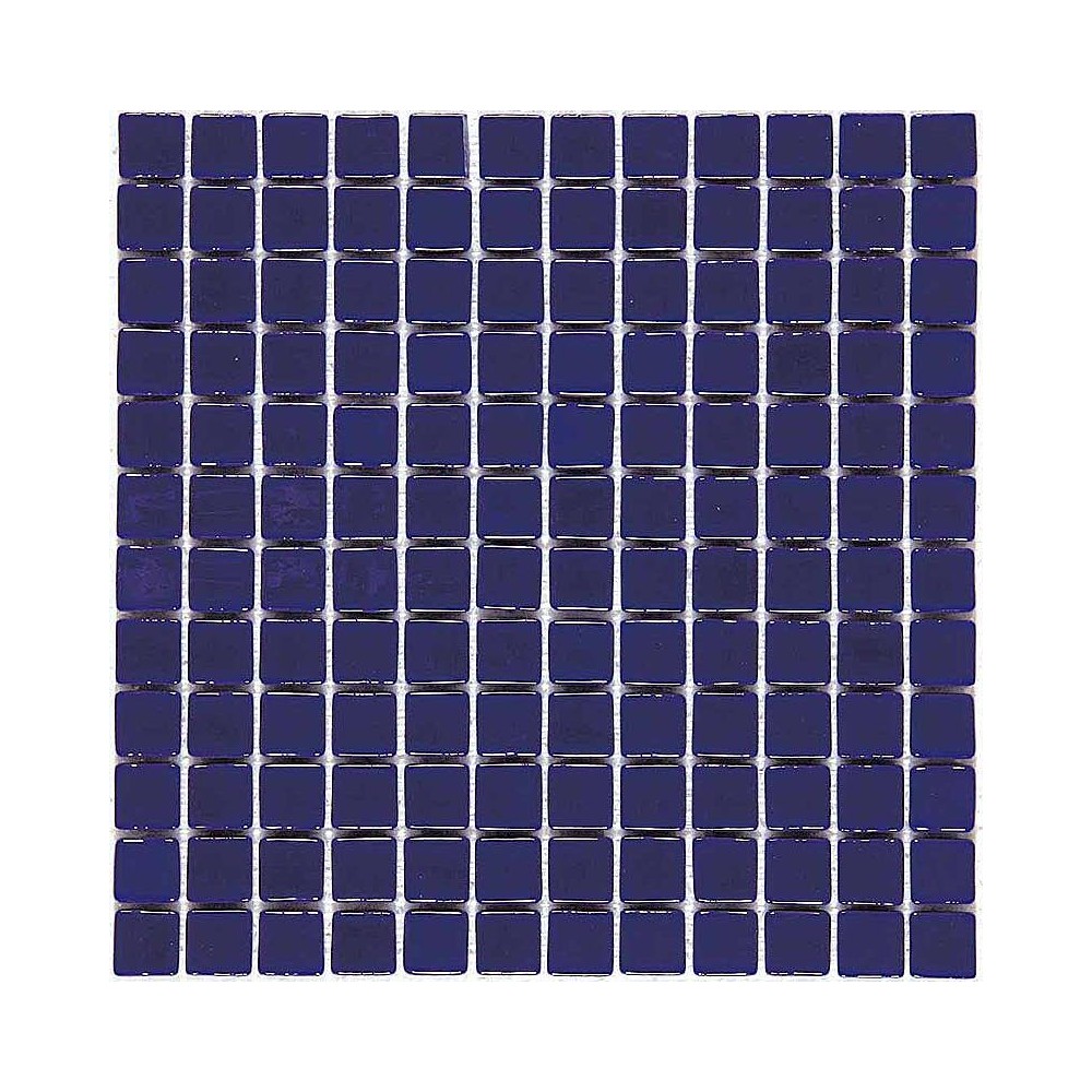 Mosaique piscine bleu marine 31.6x31.6 cm Mosavit - Paquet 2m²