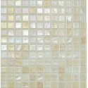 Mosaique beige nacré 31.6x31.6 cm Mosavit Iridis - Paquet 1 m2