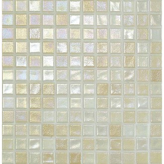 Mosaique beige nacré 31.6x31.6 cm Mosavit Iridis - Paquet 1 m²