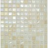 Mosaique beige nacré 31.6x31.6 cm Mosavit Iridis - Paquet 1 m²