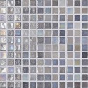 Mosaique gris nacré 31.6x31.6 cm Mosavit Iridis - Paquet 1 m2