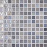 Mosaique gris nacré 31.6x31.6 cm Mosavit Iridis - Paquet 1 m²