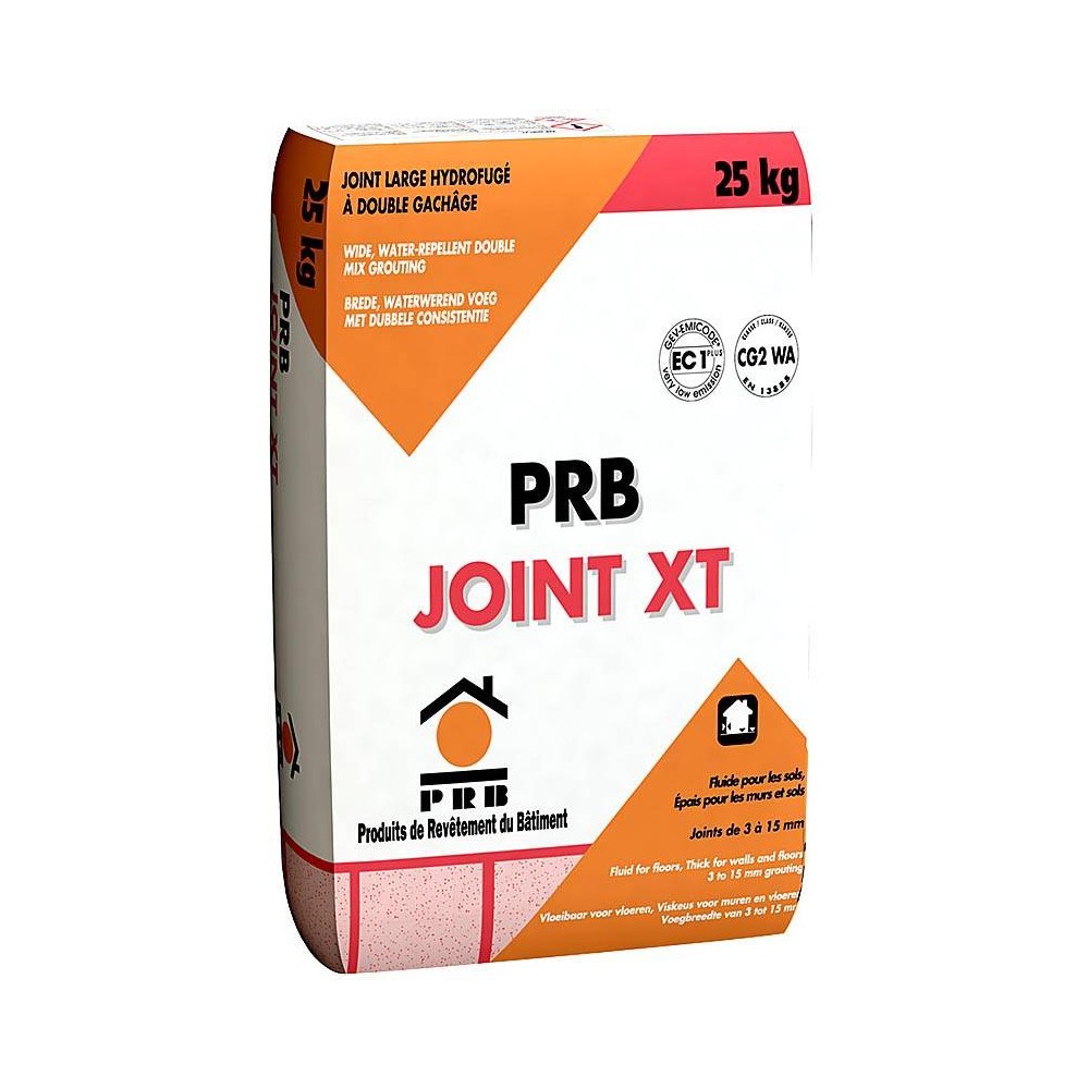 Joint large gris moyen carrelage Joint Xt Prb - Sac 25 kg