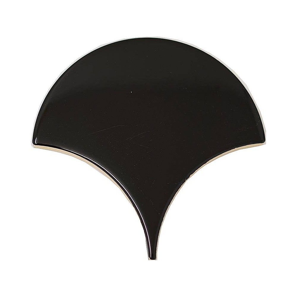 Faience écaille noir 12.5x6.3 cm Estilker Mystic – Paquet 48 carreaux