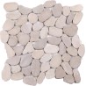 Galets beige 30x30 rectifiés Mat Inter - La Plaque