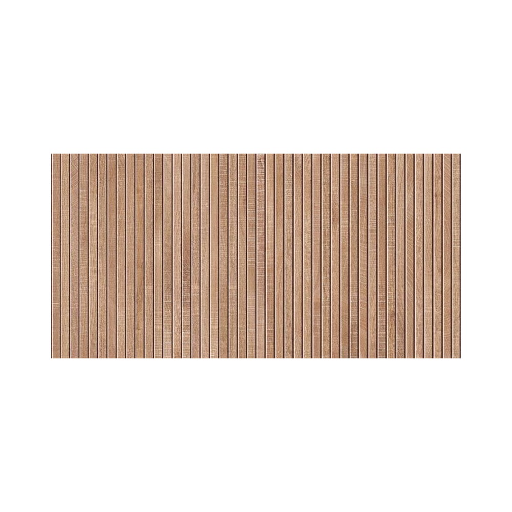 Carrelage bois aspect bambou 60x120  Ibero Artwood Ribbon natural - Paquet 1.44 m2