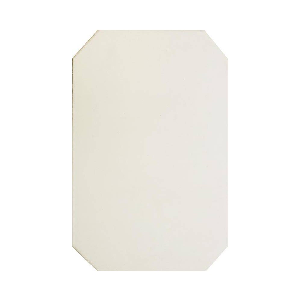 Carrelage octogonal blanc 22.8x31.2 Flaviker - Lot 28 carreaux