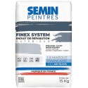 Enduit Rebouchage extérieur blanc Finex System Semin A00544 – Sac 15 kg