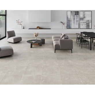 Carrelage gris 60x60 Ktl Ceramica Road Silver - Paquet 1.44 m2