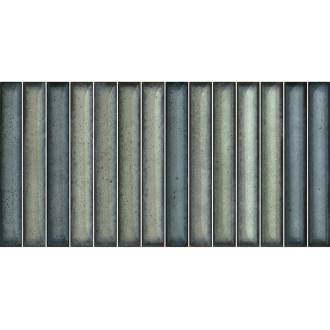 carrelage vert 11.5x23 estudio ceramico karatsu wear paquet 0.64 m2