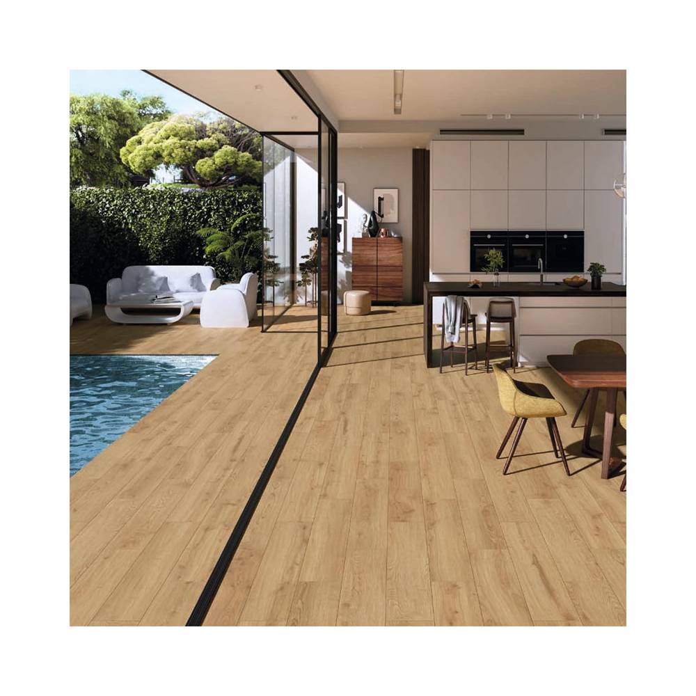 carrelage imitation bois naturel 23x120 ktl ceramica algord natural paquet 1.08 m2