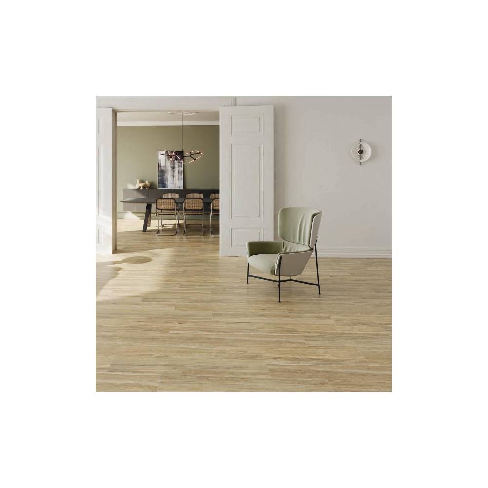 carrelage imitation bois beige 23x120 ktl ceramica havsta beige paquet 1.08 m2