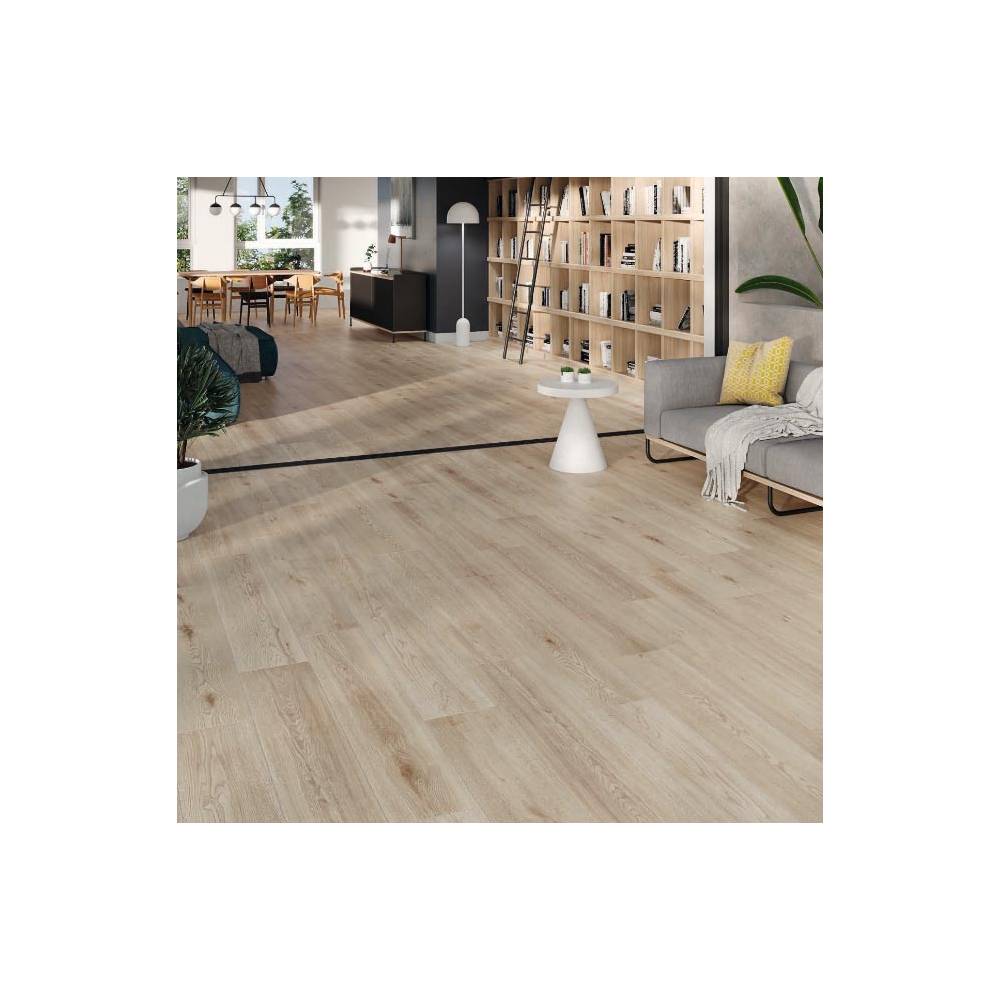 carrelage imitation bois naturel 23x120 ktl ceramica nordby natural paquet 1.08 m2