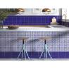 carrelage andalou carre etoile 20x20 bleu paquet 1 m2