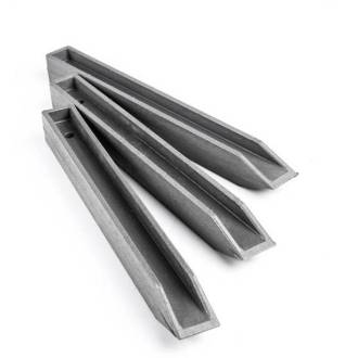 piquet de bordure ecopic gris paquet 10 piquets