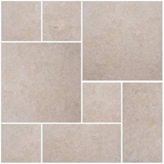 carrelage beige imitation travertin 60x60 30x60 30x30 multiformat pasicos ceramica austin bone paquet 1.42 m2