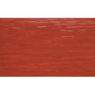 carrelage rouge brillant 25x40 pasicos ceramica sunshine red paquet 1 m2