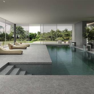 carrelage gris 60x120 exagres bedford pearl paquet 1.44 m2