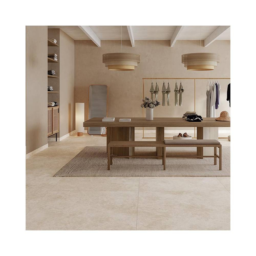 carrelage beige 120x120 exagres ardenas marfil paquet 1.44 m2