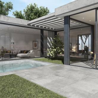 carrelage gris 60x120 exagres opera silver paquet 1.44 m2